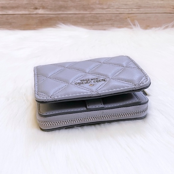Kate Spade Natalia Small Zip Around Quilted Wallet - Picture 6 of 9